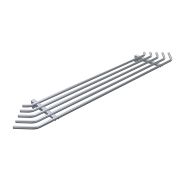 НАПРАВЛЯЮЩАЯ ДЛЯ ПРИЛАВКА НЕЙТРАЛЬНОГО ВНУТРЕННЕГО УГЛОВОГО KAYMAN GUSTO НПНВН-90-02 (5 ТРУБ)