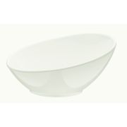 Bonna (Турция) Салатник d=180 мм. 450 мл. h=50/82 мм. скошенный край Белый 2 Чойс, форма Ванто Bonna /1/6/516/