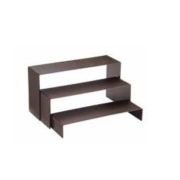 Этажерка для выкладки закусок, 3-х ярусная, 57,5х17см h30см, цвет caffe 518C0008