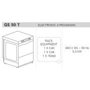 МАШИНА ПОСУДОМОЕЧНАЯ DIHR GS 50 T+DDE+XP+PS