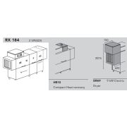 МАШИНА ПОСУДОМОЕЧНАЯ DIHR RX 184 DX+DDE+DR69+HR10