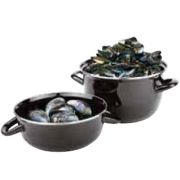 Кастрюля для мидий 3л; d20см, h13см эмалированная 42414-15