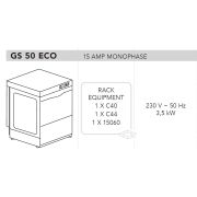 МАШИНА ПОСУДОМОЕЧНАЯ DIHR GS 50 ECO+DDE+PS