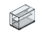 ВИТРИНА ТЕПЛОВАЯ APACH CHEF LINE LHDSL11OC