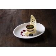 Bonna (Турция) Блюдо овальное 250*190 мм. Белый, форма Мув Bonna /1/12/756/