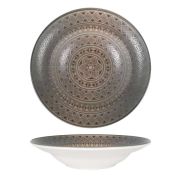 Bonna (Турция) Тарелка d=240 мм. глубокая 400 мл. h=52 мм. Дамаск, форма Гурмэ Bonna /1/6/