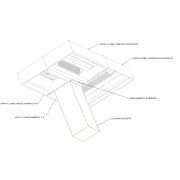 ЗОНТ ПРИТОЧНО-ВЫТЯЖНОЙ ЦЕНТРАЛЬНЫЙ APACH CHEF LINE AIHI14CON/SOL.B SPECIAL