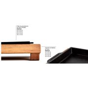 ПРОТИВЕНЬ JOSPER 20X20СМ НА ДЕРЕВ. ПОДСТАВКЕ