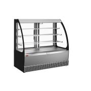ВИТРИНА КОНДИТЕРСКАЯ VENETO VSO-1,3 НЕРЖ., ОТКРЫТАЯ 4.322.136-113