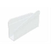 Салфетница 16x4.2см, меламин, цвет белый S-2976