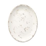 Bonna (Турция) Блюдо овальное 360*280 мм. Грейн, форма Мув /1/6/348/