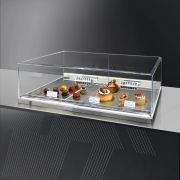 Встраиваемая горизонтальная кондитерская витрина ФИНИСТ Glassier SLIDE DUO GSD-13/65/3