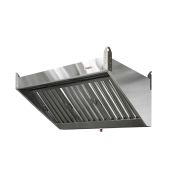 Зонт вытяжной нержавеющий ФИНИСТ ЗПВН-02 1400/800