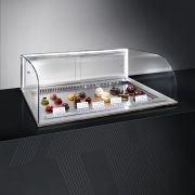 Встраиваемая горизонтальная кондитерская витрина ФИНИСТ Glassier Luxury GL-7