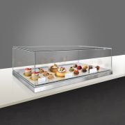Встраиваемая горизонтальная кондитерская витрина ФИНИСТ Glassier SLIDE GS-12/7/3