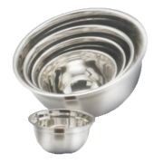 Миска полусферическая 0,6л d14см, без ручек, нерж.сталь GBL14