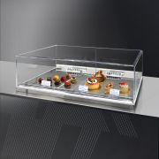 Встраиваемая горизонтальная кондитерская витрина ФИНИСТ Glassier SLIDE DUO GSD-14/7/3