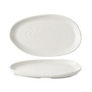 Блюдо сервировочное 26x20см, Envisage Natural, цвет White WHPLA31