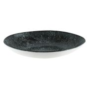 Bonna (Турция) Тарелка d=260 мм. глубокая 1000 мл. h=47 мм. Черный Космос, форма Ваго Bonna /1/6/