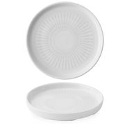 Тарелка мелкая d15,7см h2см, с прямым бортом, Era, цвет Grey ERAGWP161