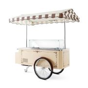 ВИТРИНА ТЕЛЕЖКА ДЛЯ МОРОЖЕНОГО ISA IL CARRETTINO CLASSIC YELLOW