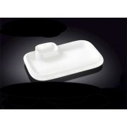 Wilmax (Англия) Блюдо для подачи прямоуг. 200*120 мм. с соусником, утолщенный край Wilmax /1/6/48/