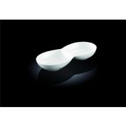 Wilmax (Англия) Менажница 2-х секц. 230*90 мм. h=35 мм. Wilmax /1/3/24/