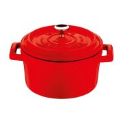 Кастрюля 0,35л d10см, цвет красный, 44201R10