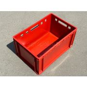 Ящик мясной 2 600х400х300мм, объем 50л, п/э, цвет красный 600.400.300-00.40 ПТ