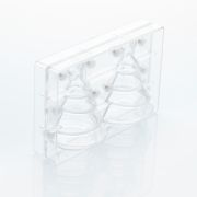 Форма д/шок. 3D "Hula Tree" d110мм h152мм, 2 ячейки, 200гр, п/к с магнитом BPA FREE 21SR100