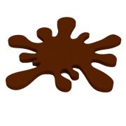 Шаблон д/шок. "Капля" 60x63мм h1,5мм, 16шт, силикон CHASIL32