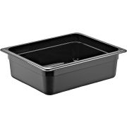GASTROPLAST (Турция) Гастроемкость 1/2 h=100 мм. 325*265 мм. 5 л. п/п черная GP /1/12/