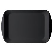 Поднос 38,5х25см, меламин, Trinity, цвет черный T-2001