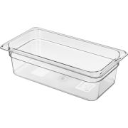 Гастроемкости поликарбонат (Китай) Гастроемкость 1/3 h=100 мм. 325*176 мм. 3,8 л. поликарб. прозрач.  /1/6/