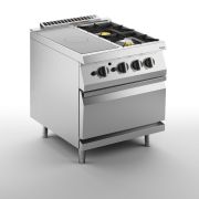 ПЛИТА СО СПЛОШНОЙ ПОВЕРХНОСТЬЮ ГАЗОВАЯ 700 СЕРИИ APACH CHEF LINE SLRSTG87R2DXFG