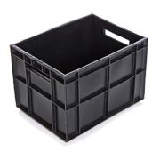 Ящик "ФИН-ПАК" 400х300х255мм, сплошной, 25л, п/э Finpak 400.300.255-00.99 ЛУЧ