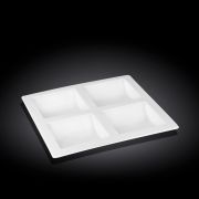 Wilmax (Англия) Менажница 4-х секц. 260*260 мм. квадр. Wilmax /1/3/12/