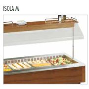 СТОЛ ШВЕД.ОХЛАЖД.ОСТРОВ. ISOLA 6 M СВЕТЛ.ОРЕХ