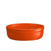 EMILE HENRY (Франция) Форма для запекания и подачи  200 мл. d=120 мм. h=35 мм. оранжевая керам Emile Henry /1/6/
