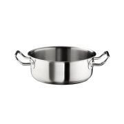 Pintinox (Италия) Кастрюля  3,5 л. нерж. d=24 см. h=8,5 см. б/кр (индукция) Мастер Pinti /1/