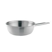 Pintinox (Италия) Сотейник  1 л. нерж. d=16 см. h=6,8 см. конический б/кр (индукция) Мастер Pinti /1/