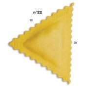 ШТАМП Д/РАВИОЛИ ДЛЯ НАСАДКИ LA MONFERRINA MULTIPASTA ТРЕУГОЛЬНИК 60Х85 ММ 22