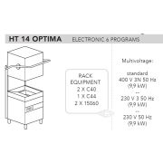 МАШИНА ПОСУДОМОЕЧНАЯ DIHR HT 14 OPTIMA+XP