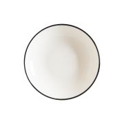 Bonna (Турция) Тарелка d=250 мм. глубокая 1300 мл. h=50 мм. Линеа Черный, форма Банкет Bonna /1/6/1152/