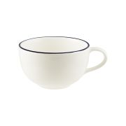Bonna (Турция) Чашка 350 мл. чайная d=110 мм. h=68 мм. Линеа Черный (блюдце 77973) Bonna /1/6/456/