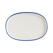Bonna (Турция) Блюдо овальное 340*230 мм. Линеа Синий, форма Хюгге Bonna /1/6/534/