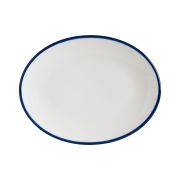 Bonna (Турция) Блюдо овальное 310*240 мм. Линеа Синий, форма Мув Bonna /1/6/582/