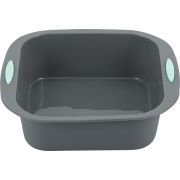 Силикон (Китай) Форма для выпечки 19,5*17,5 см. h=5,5 см. силикон /1/200/ АКЦИЯ
