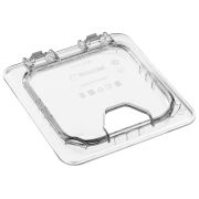 GASTROPLAST (Турция) Крышка для гастроем. 1/6 поликарб.прозрач. (-40/+99С) откидная с отверстием для ложки (гастр.79659,79661,79777,79780) GP /1/12/