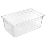 GASTROPLAST (Турция) Гастроемкость 1/1 h=200 мм. 530*325 мм. 26 л. поликарб. прозрачная GP /1/6/